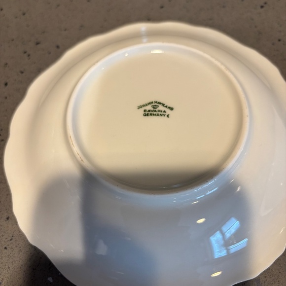 4 Never used vintage Johann Haviland Blue Garland tea cup and saucer set - Picture 5 of 9